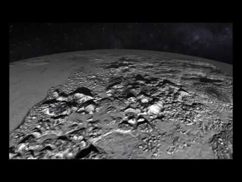 Youtube: Animated Flyover of Pluto’s Icy Mountain and Plains