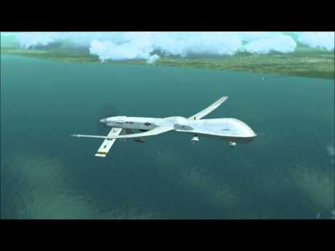 Youtube: FSX - MIG-29 engages UAV Drone [HD]