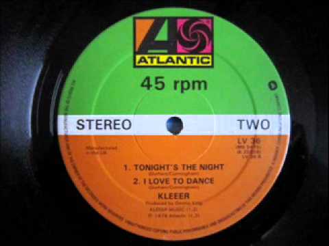 Youtube: Kleeer - Tonight's The Night /I Love To Dance