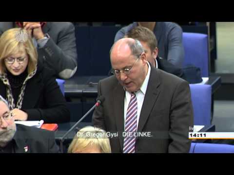 Youtube: Gregor Gysi: Verfassungsschutz ist ein Pfeifenverein