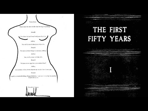 Youtube: epstein's birthday book came out