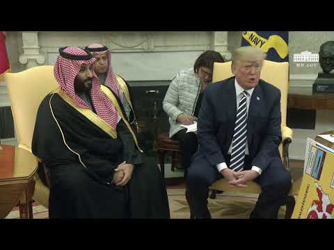 Youtube: President Trump Meets with Crown Prince Mohammad bin Salman of the Kingdom of Saudi Arabia