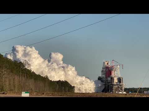 Youtube: 4K: NASA SLS Green Run
