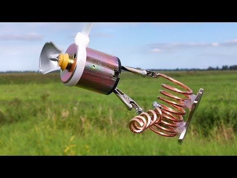 Youtube: free energy generator - outside - filmed in one take