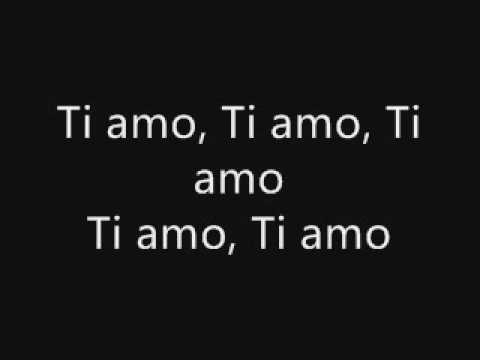 Youtube: 'Umberto Tozzi ft Mónica Bellucci - Ti Amo' + lyrics
