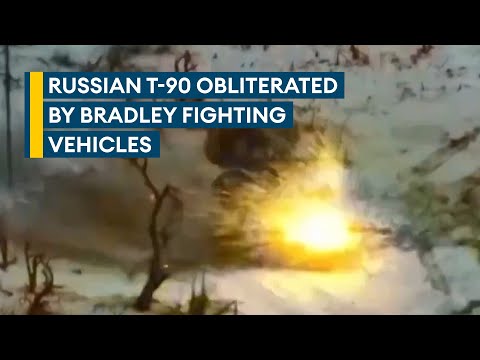 Youtube: Ukraine: How US-supplied Bradleys destroyed feared Russian T-90 tank