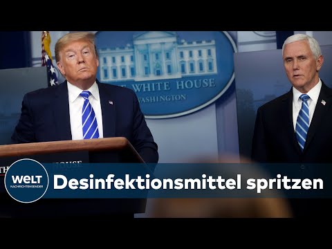 Youtube: SCHRILLE SHOW: Beim Thema Corona dreht Donald Trump völlig frei