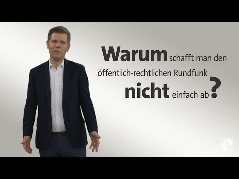 Youtube: #kurzerklärt: Öffentlich-rechtlichen Rundfunk abschaffen?