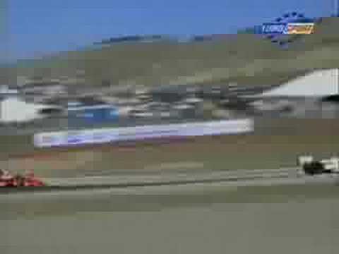 Youtube: 'The Pass' - CART Indy Car Laguna Seca 1996 - Last Lap 'Zanardi' 'Corkscrew'