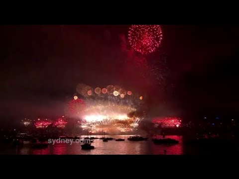 Youtube: Pyrotechnic Extravaganza: Spectacular video of Sydney's New Year fireworks