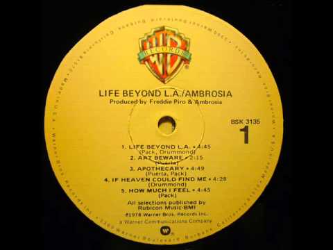 Youtube: Ambrosia - How Much I Feel