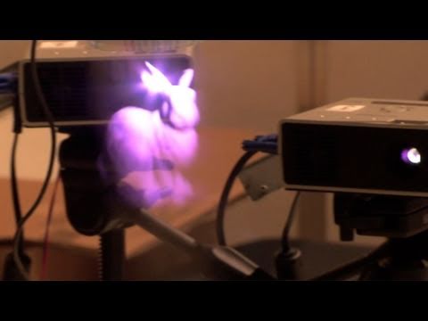Youtube: 3D Multi-Viewpoint Fog Projection Display #DigInfo