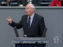 Youtube: Oskar Lafontaine, DIE LINKE: Sozialstaat wieder herstellen