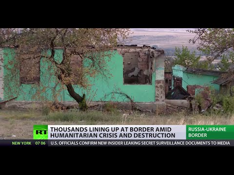 Youtube: ‘They destroyed everything’: Refugees from E. Ukraine flood Russia