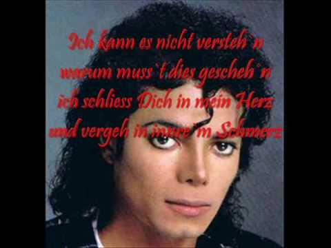 Youtube: In Memory an Michael Jackson " You are not alone "  auf Deutsch für Michael neu getextet