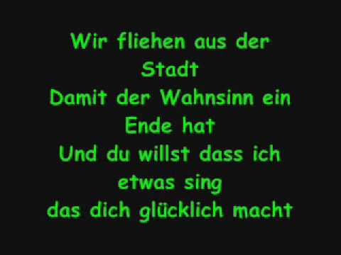 Youtube: Madsen Liebeslied [lyrics]