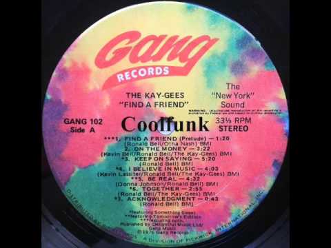 Youtube: The Kay-Gees - On The Money (Funk 1976)