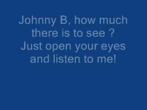 Youtube: The Hooters - Johnny B Lyrics