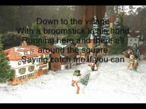 Youtube: Frosty the snowman with lyrics
