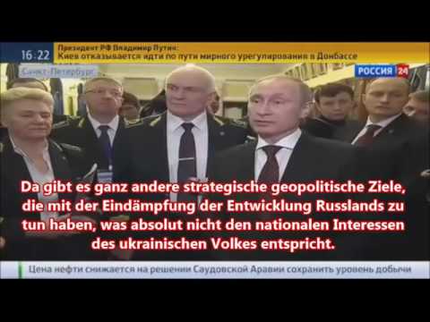 Youtube: Putin redet Klartext - NATO bereits in der Ukraine 27.1.15