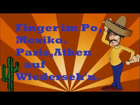 Youtube: Micki Krause- Finger im Po, Mexiko mit Text