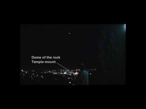 Youtube: UFO - Dome of the rock - Temple mount - Jerusalem 28.01.2011