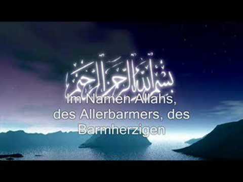 Youtube: Surah 114 an nas,113 al falaq,112 al ikhlas (schutzsuren )