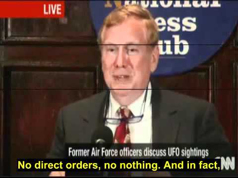 Youtube: UFO Disclosure Press Conference National Press Club 27 September 2010 CNN subtitles