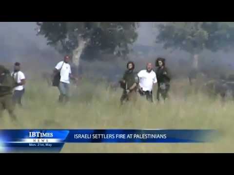 Youtube: Israeli settlers fire at Palestinians