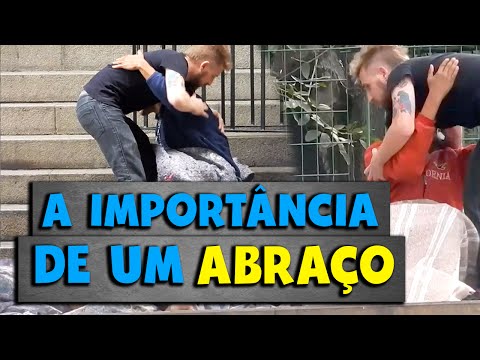 Youtube: RECEBI UM ABRAÇO DE QUEM MENOS ESPERAVA! - EXPERIMENTO SOCIAL