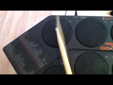 Youtube: Yamaha DD-11 drum machine test