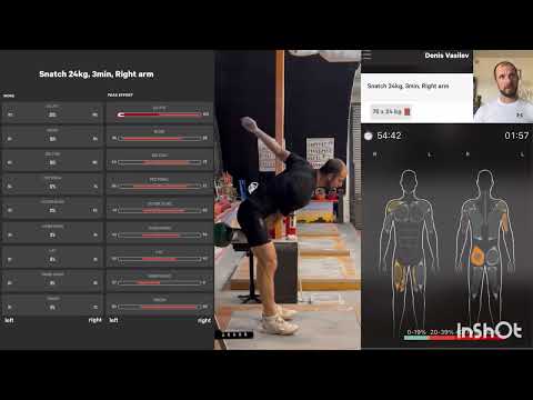 Youtube: How hard my muscles work doing 24kg kettlebell SNATCH ?