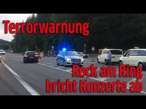 Youtube: Rock am Ring 2017: Konzerte werden abgebrochen