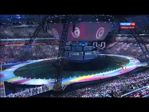 Youtube: Offizielle Eröffnung der Universiade 2013 in Kazan