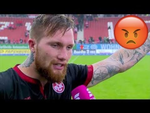 Youtube: 10 Legendäre AUSRASTER Interviews im Fußball