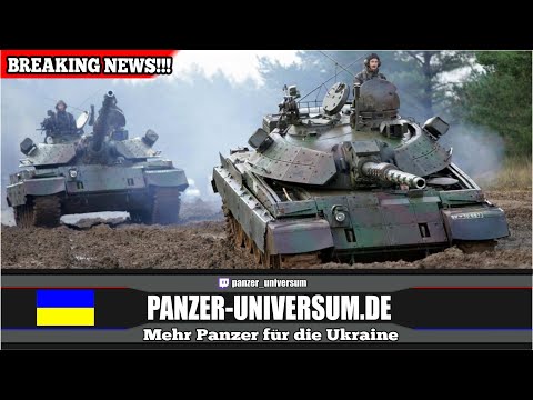 Youtube: Italien schickt 36 Panzerhaubitzen in die Ukraine - Slowenien übergibt M-55S Panzer - Breaking News