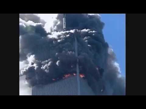 Youtube: 9/11: wtc 1 top collapsing and disintegrating