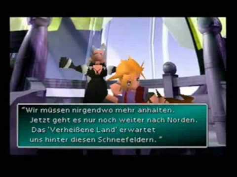 Youtube: Final Fantasy VII: Aerith's Tod (German Dub)
