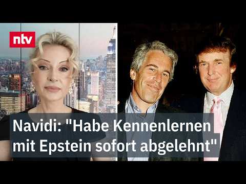 Youtube: Navidi: "Habe Kennenlernen mit Epstein sofort abgelehnt" - Insiderin über "Trumps Freund"