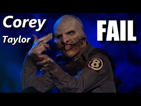Youtube: Slipknot  Corey Taylor FAIL compilation | RockStar FAIL