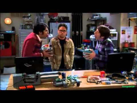 Youtube: The Big Bang Theory - Rajseh und Howard küssen sich