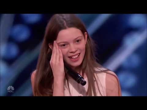 Youtube: America's Got Talent COURTNEY HADWIN  2018 VIRAL GIRL