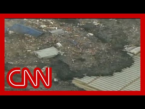 Youtube: Watch a massive tsunami engulf entire towns in Japan (2011)