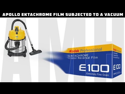 Youtube: "Apollo Ektachrome ESTAR Film Subjected to a Vacuum"