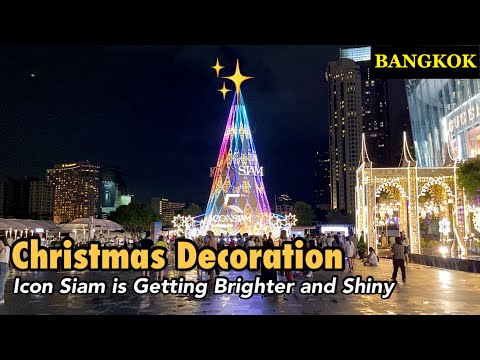 Youtube: ICON SIAM Bangkok | Christmas Decoration 2023