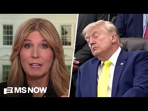 Youtube: 'He's a laughing stock': Nicolle reacts to Trump ASLEEP on camera AGAIN during 3PM White House event