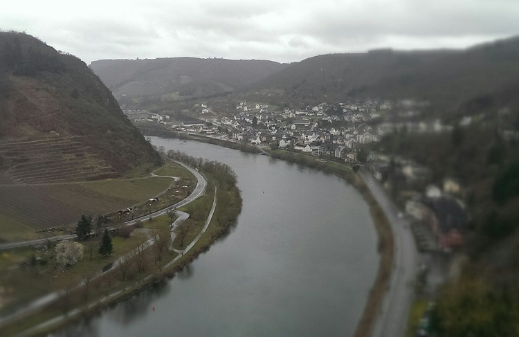 Ausblick auf Mosel