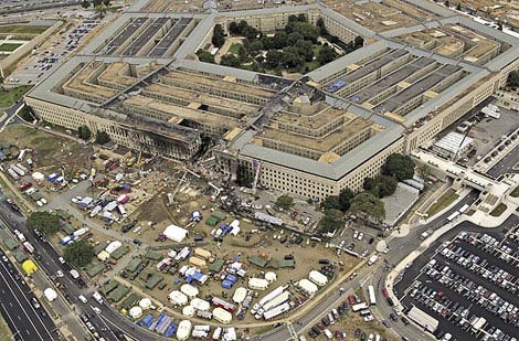 pentagon einschlagstelle