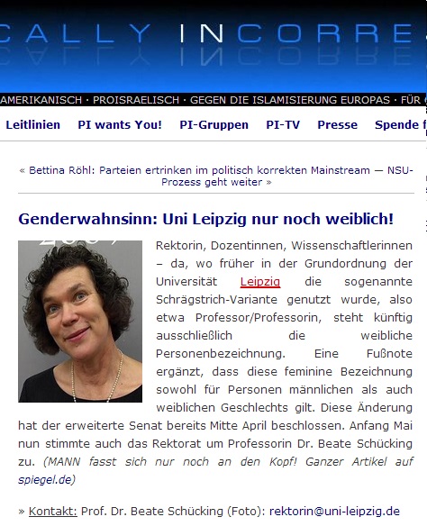 Genderwahnsinn