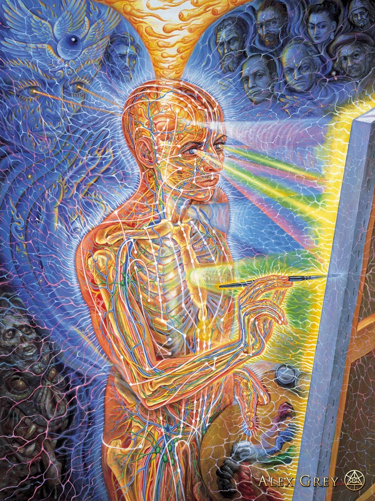 Bilder-Thread Alex Grey Painting